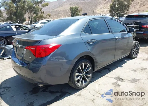 2017 Toyota Corolla Se z USA, uszkodzony, nr VIN 5YFBURHE2HP689610